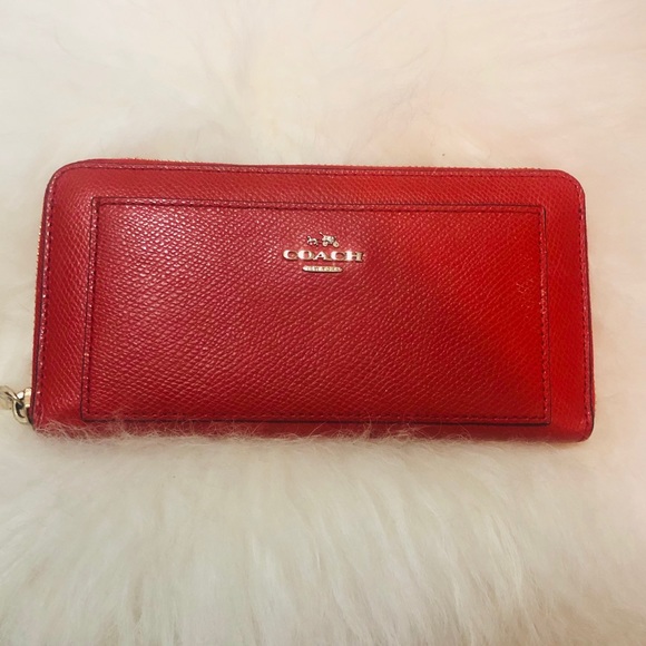 Coach Bags Coach Orange Long Wallet Poshmark